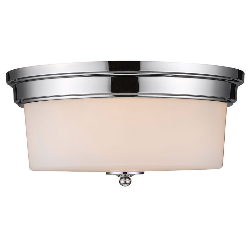 Flush Mount Lighting, Silver
