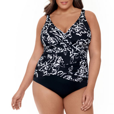 trimshaper control swim dress