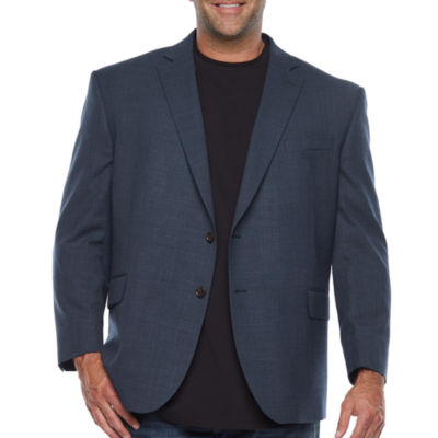 Stafford Performance Travel Mens Stretch Regular Fit Sport Coat - Big and Tall