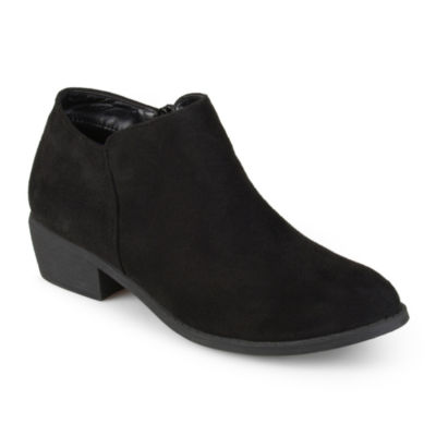 jcpenney black ankle boots