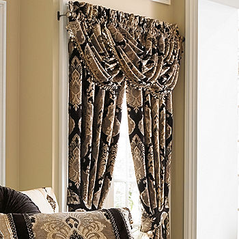 Queen Street Brooke Rod Pocket Curtain, Jcpenney Curtains For Living Room