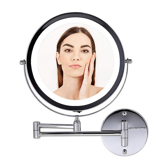 Ovente Wall Mounted Vanity Makeup, Mounted Vanity Mirror