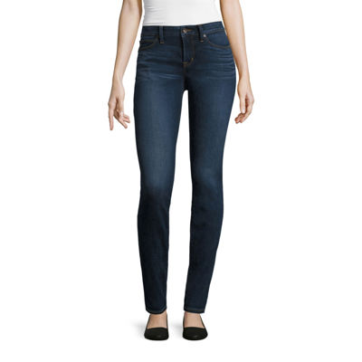 Stylus™ Perfect Skinny Jeans-JCPenney, Color: Dark Blue