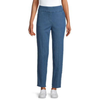 Alfred Dunner Panama City Womens Straight PullOn Pants JCPenney