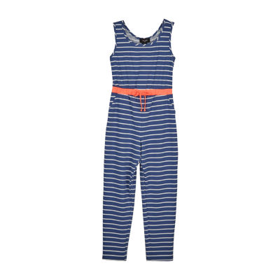 jcpenney striped jumpsuit
