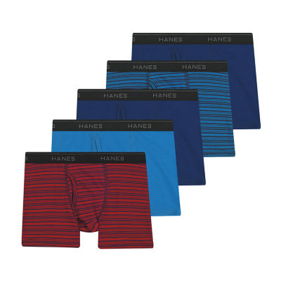 hanes 5 pack boxer briefs