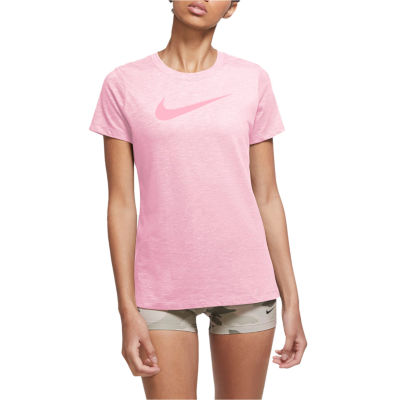 nike women's pink t shirt