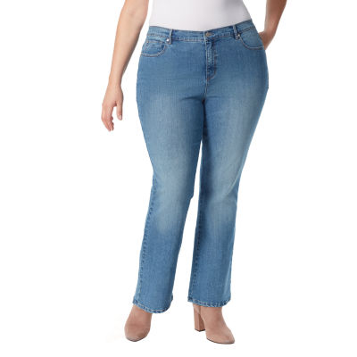 women's relaxed fit bootcut jeans