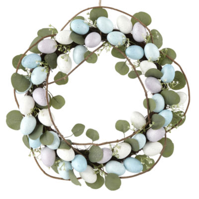 Linden Street 22" Easter Figural Egg Wreath