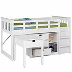 Madison 4 Pc All-In-One Loft Bed