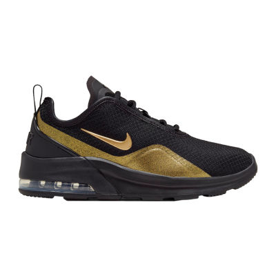 nike air max motion black and gold