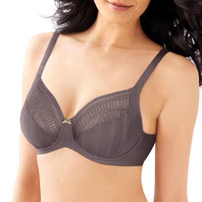 Bali Lilyette Enchantment Lace Underwire Minimizer Bra 0434
