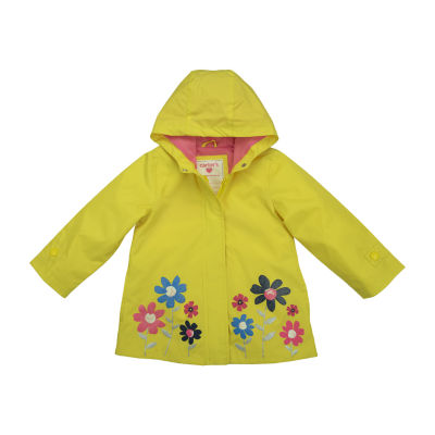 baby girl yellow raincoat