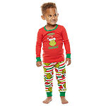 Dr. Seuss Grinch Family Matching Pajamas Toddler Unisex 2-pc. Pajama Set