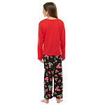 Disney Mickey Family Matching Pajamas Little & Big Girls 2-pc. Minnie Mouse Christmas Pajama Set
