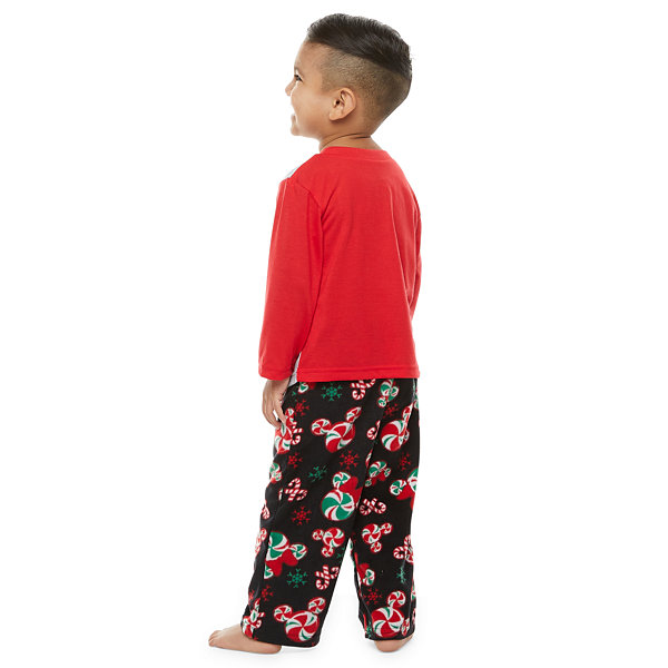 Disney Mickey Family Matching Pajamas Boys Long Sleeve 2-pc. Pant Pajama Set