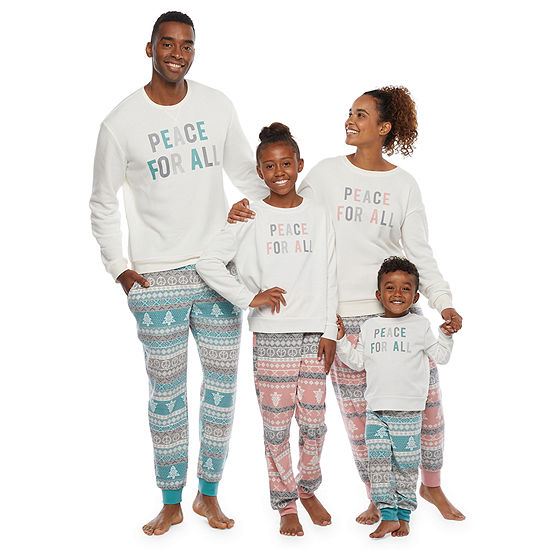 Nordic Fairisle Family Matching Pajamas