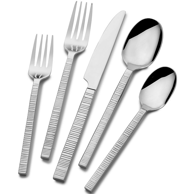 UPC 044228032665 product image for Towle Living Griffin 20-pc. 18/10 Stainless Steel Forged Flatware Set | upcitemdb.com