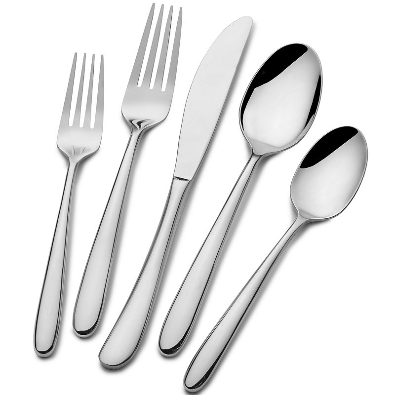 UPC 044228032658 product image for Towle Living Addica 20-pc. 18/10 Stainless Steel Forged Flatware Set | upcitemdb.com