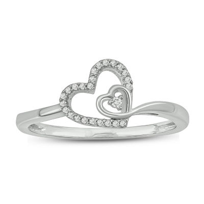 heart promise rings