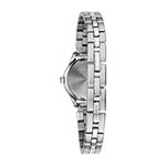 Caravelle Designed By Bulova Womens Silver Tone Stainless Steel Bracelet Watch 43l209