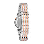 Bulova Regatta Womens Two Tone Stainless Steel Bracelet Watch 98l265
