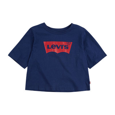 t shirt levis crop top