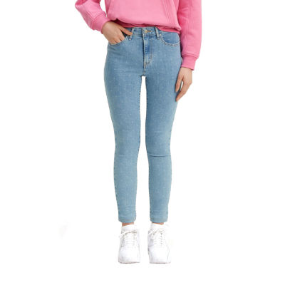 levi's high rise skinny jeans 721