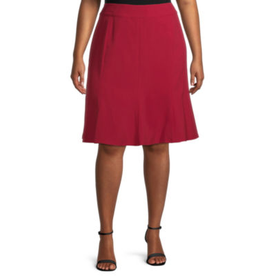 red skirt jcpenney