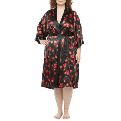 plus size kimono robe