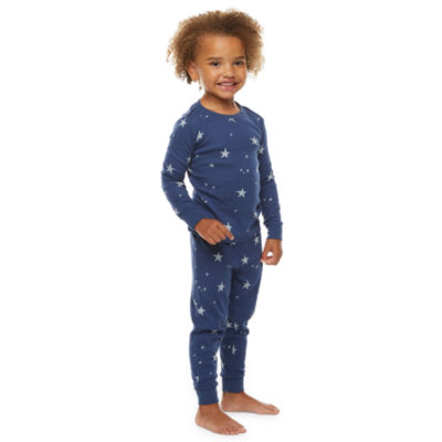 North Pole Trading Co. Celestial Winter Toddler Girls 2-pc. Christmas Pajama Set