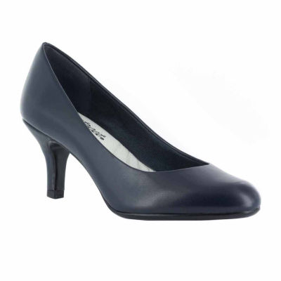 jcpenney navy blue pumps