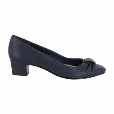 easy street eloise pump silver