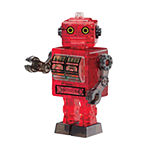BePuzzled 3D Crystal Puzzle - Robot (Red): 39 Pcs