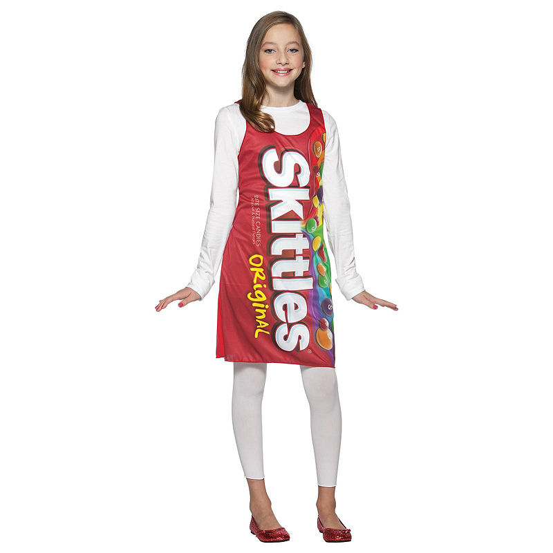 UPC 791249394660 product image for Buyseasons Skittles Tank Dress Teen Dress Up Costume-Big Kid Girls | upcitemdb.com