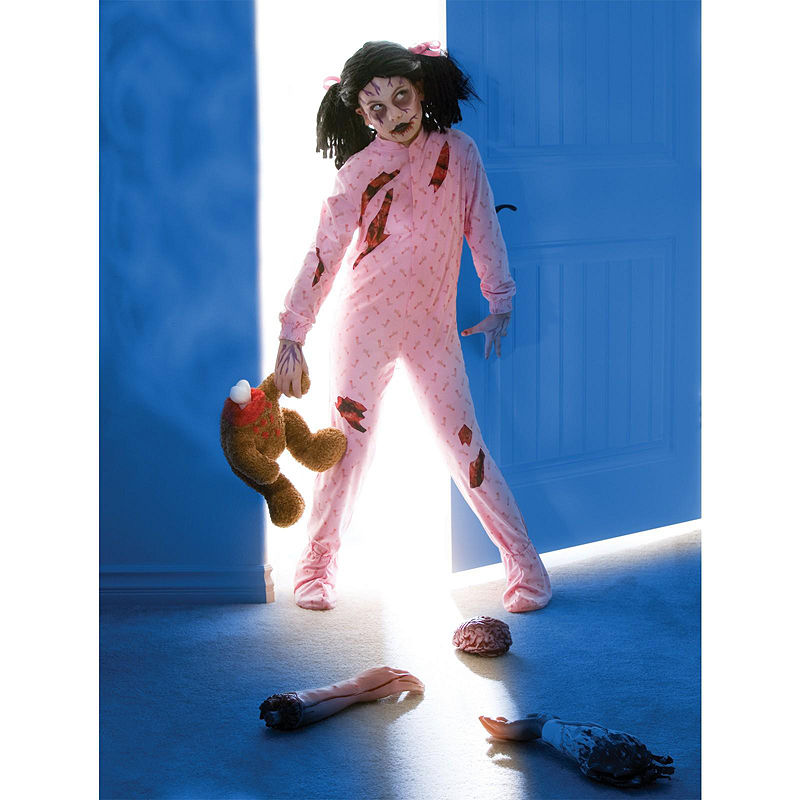 Buyseasons Zombie Girl Tween Costume - Tween (12/14), Girls, Size 12-14, Pink