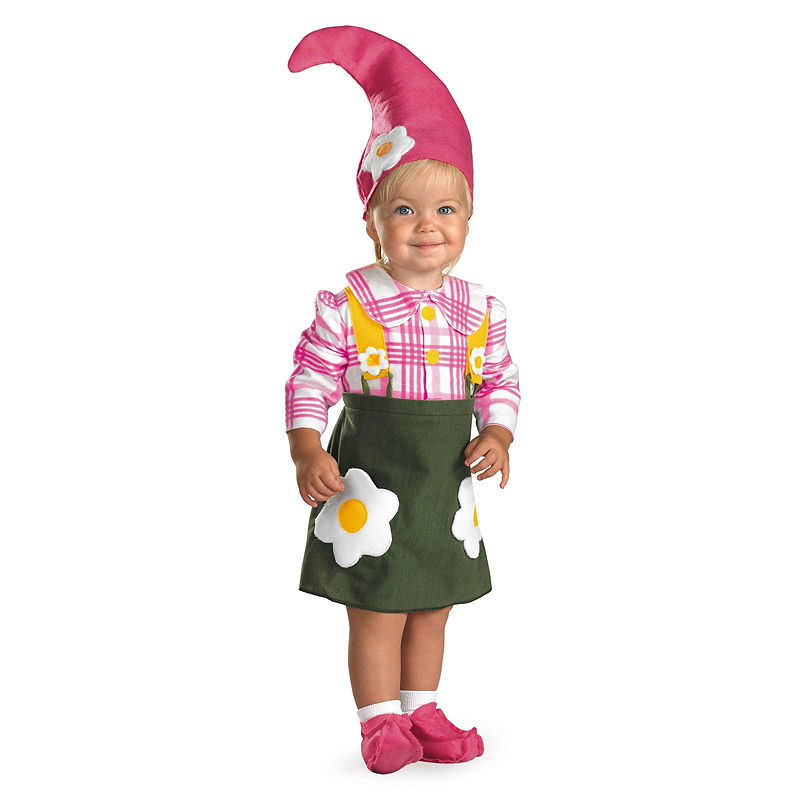 Buyseasons Flower Garden Gnome Infant Costume (12-18M), Girls, Size 12-18 Months, Pink