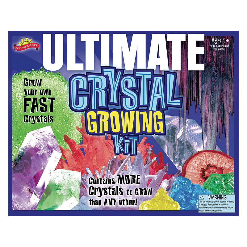 Scientific Explorer Scientific Explorer Ultimate Crystal Growing Kit