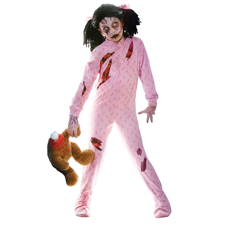 Buyseasons Zombie Girl Child Costume - Medium (8-10), Girls, Size Medium (7-10), Pink
