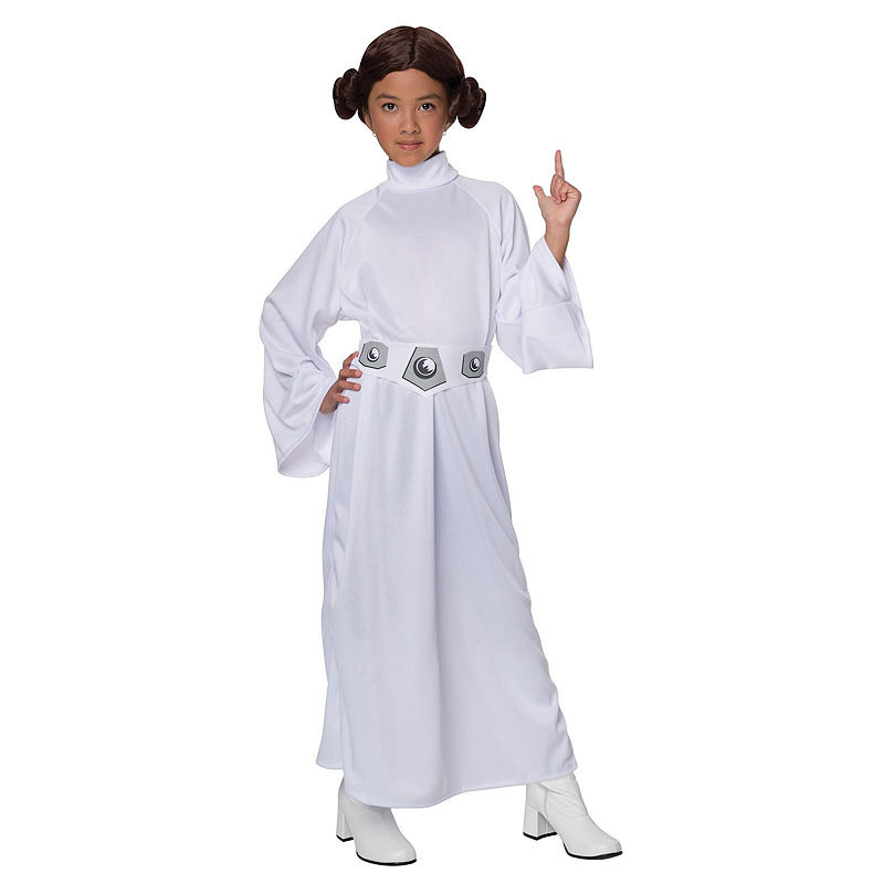 Buyseasons Star Wars Princess Leia Child Costume, Girls, Size Medium (7-10), White