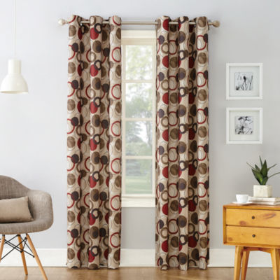 No 918 Juno Grommet Top Curtain Panel Jcpenney