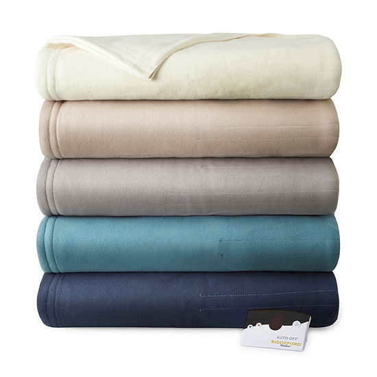 Biddeford Comfort Knit Heated Blanket Jcpenney