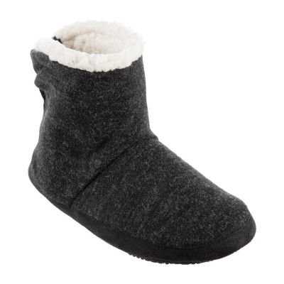 isotoner womens boot slippers