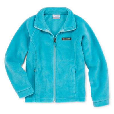 Columbia Little & Big Girls Fleece Lightweight Jacket, Color Geyser