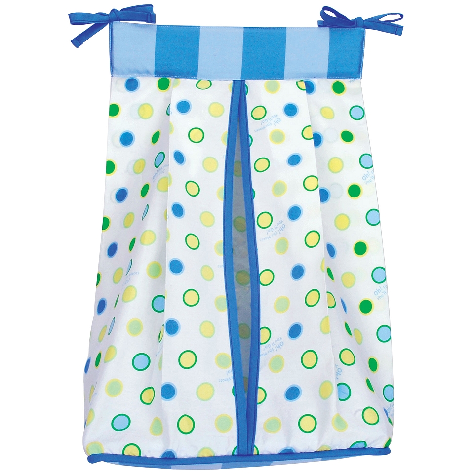 Trend Lab Dr. Seuss Oh, the Places Youll Go Diaper Stacker, Blue, Boys