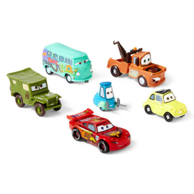 cars figurine playset