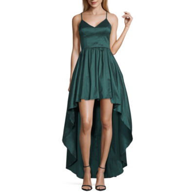 jcpenney emerald green dress