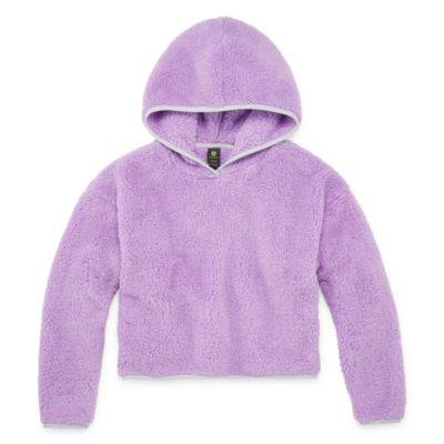 girls lilac hoodie