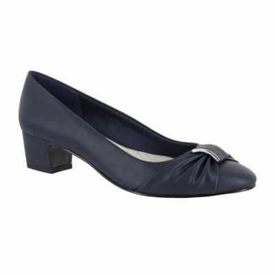 womens black pumps block heel