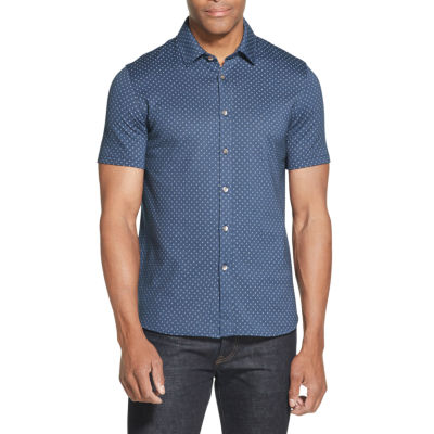 van heusen never tuck short sleeve shirts